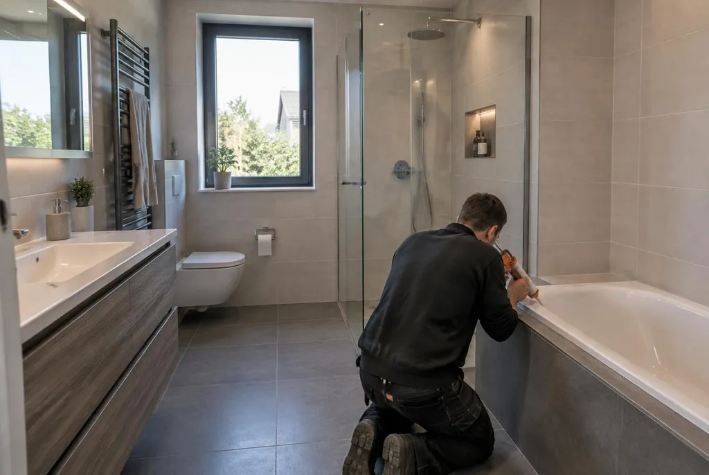 Kitbedrijf Nieuw-Vennep – badkamer kit vervangen bij de douche